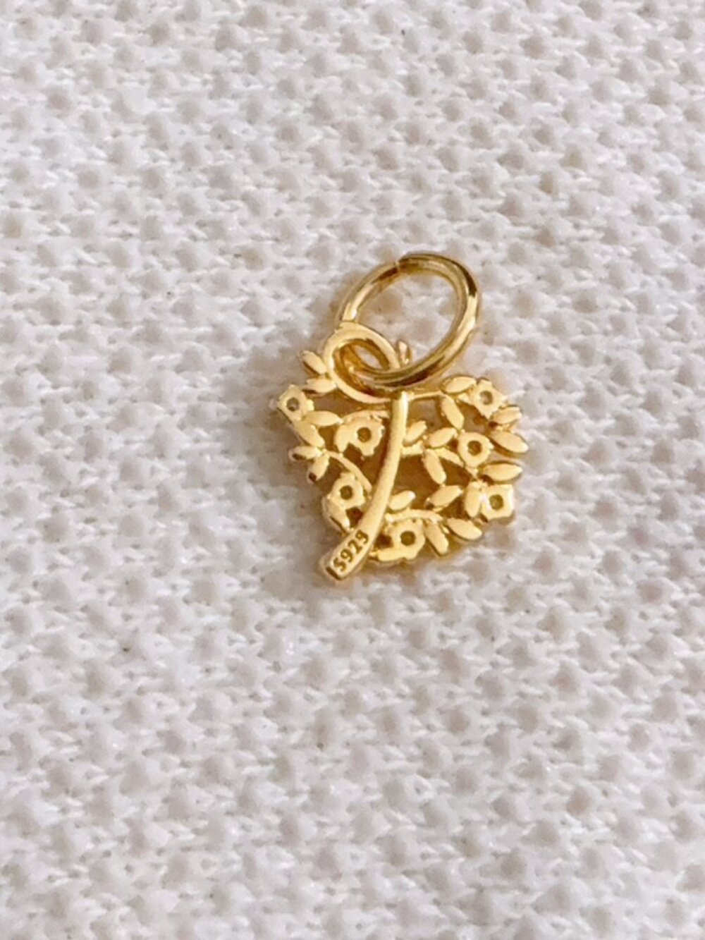 Sparkling Heart Family Tree Dangle Charm For Pandora Bracelet - Picture 5 of 5